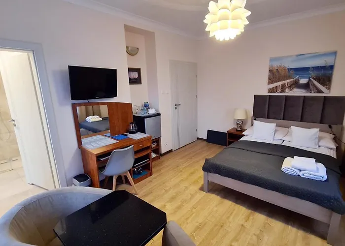 Bursztynowa Przy Morzu - 1 Minuta Do Plazy 홈스테이 *