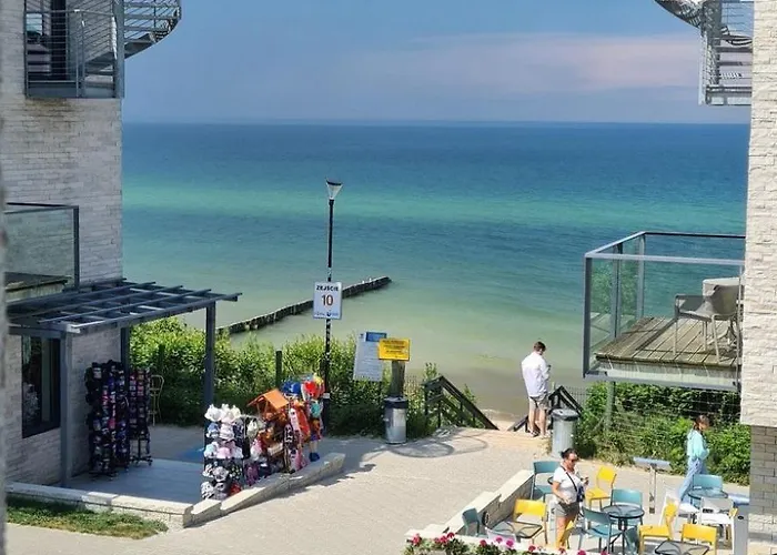 Bursztynowa Przy Morzu - 1 Minuta Do Plazy 홈스테이 *